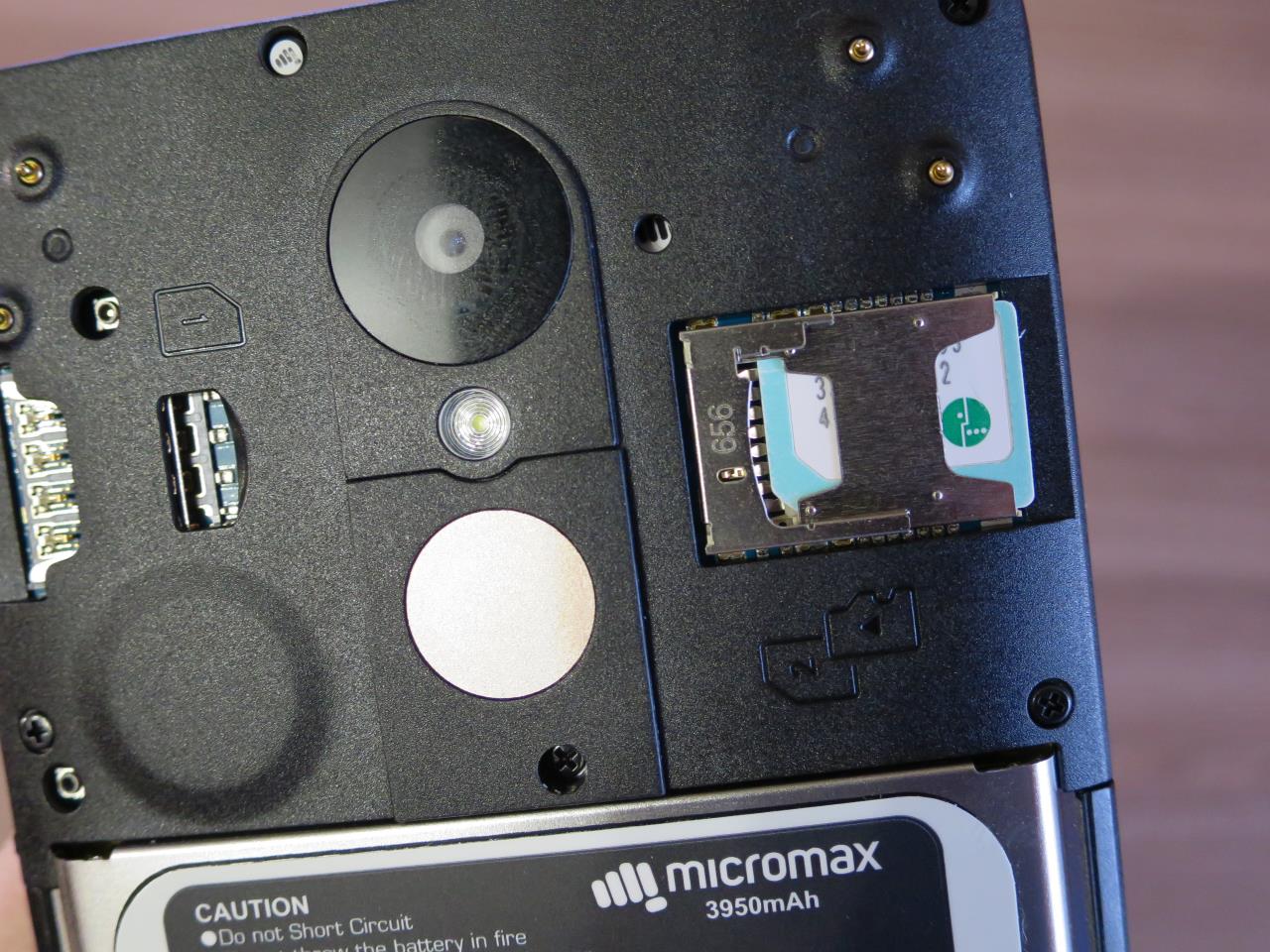 Слоты расширения Micromax Q4260
