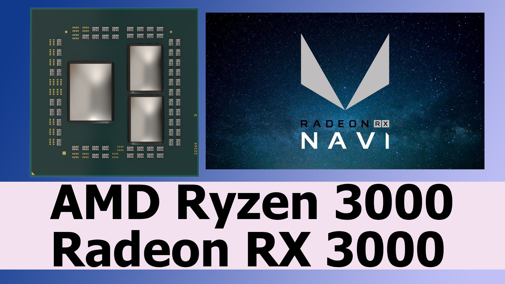 Презентация Новых Процессоров AMD Ryzen 3000 (Zen 2)