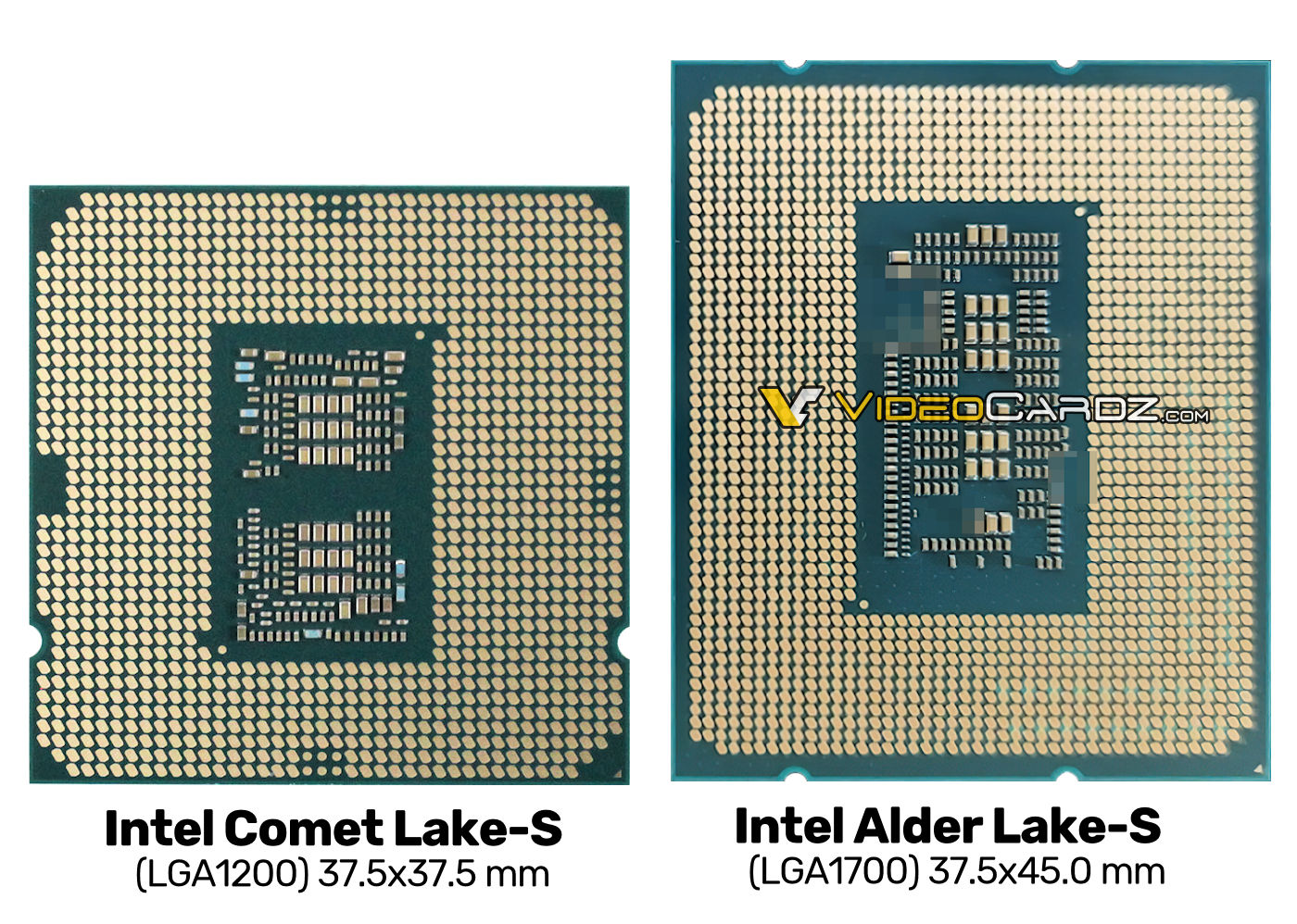 Intel LGA 1200 vs LGA 1700