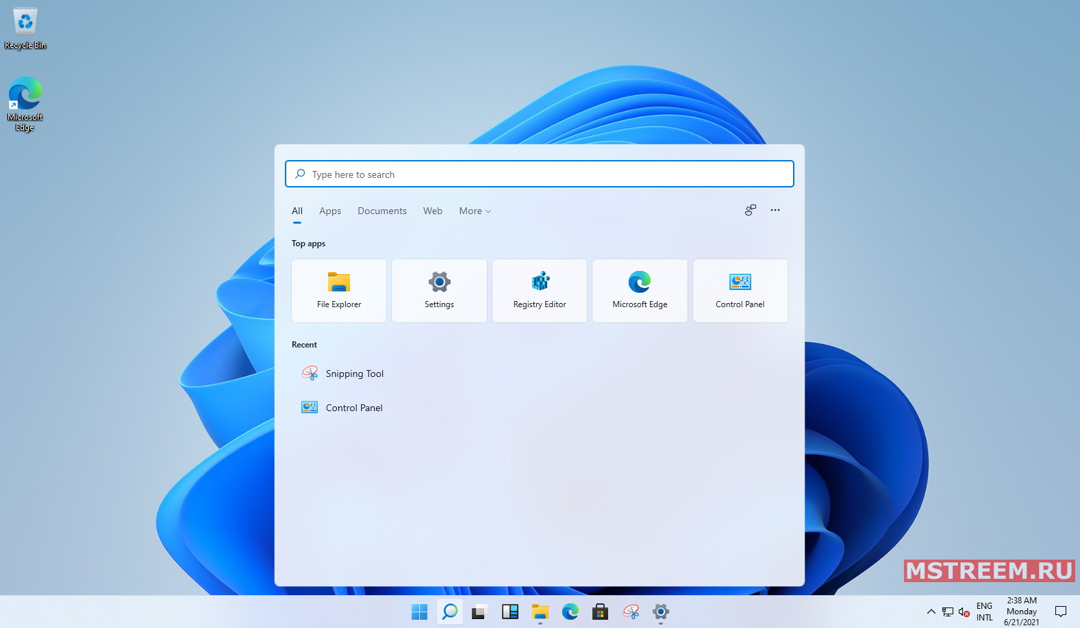 Поиск файлов и параметров в Windows 11
