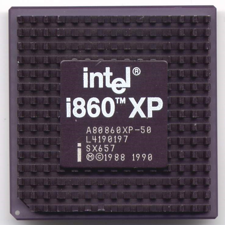 Процессор Intel 80860 со встроенными функциями графики