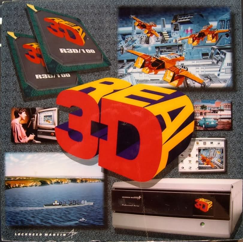 Видеокарта Real3D в игровых аркадных автоматах SEGA