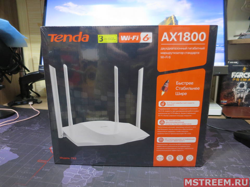 Обзор Wi-Fi 6 роутера Tenda TX3